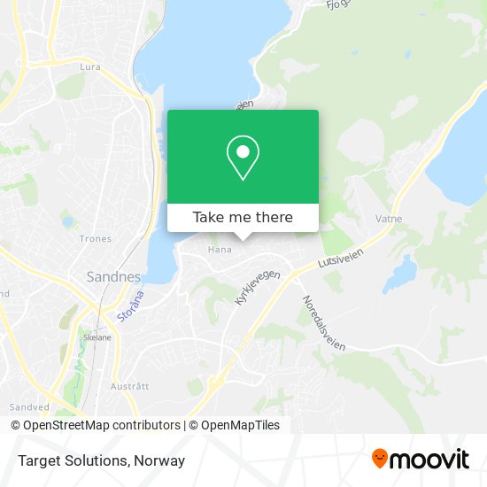 Target Solutions map
