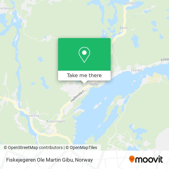 Fiskejegeren Ole Martin Gibu map