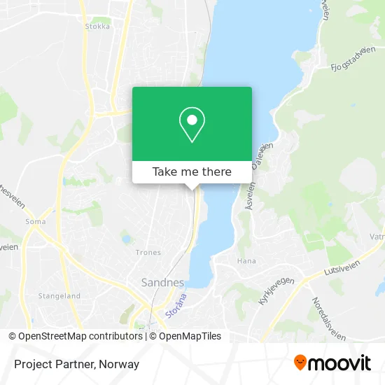 Project Partner map