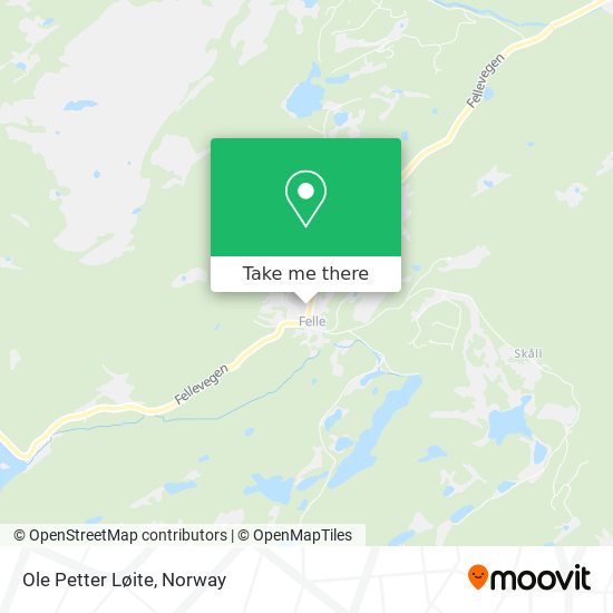 Ole Petter Løite map