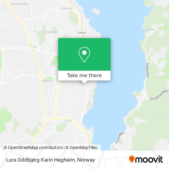 Lura Oddbjørg Karin Hegheim map