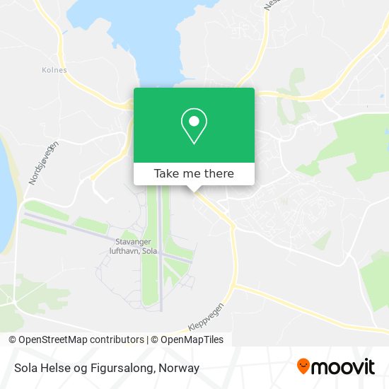 Sola Helse og Figursalong map