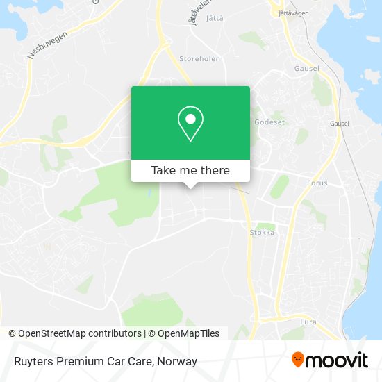 Ruyters Premium Car Care map