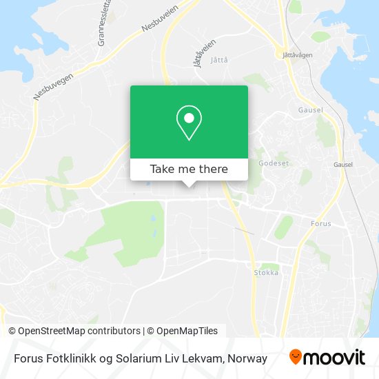 Forus Fotklinikk og Solarium Liv Lekvam map