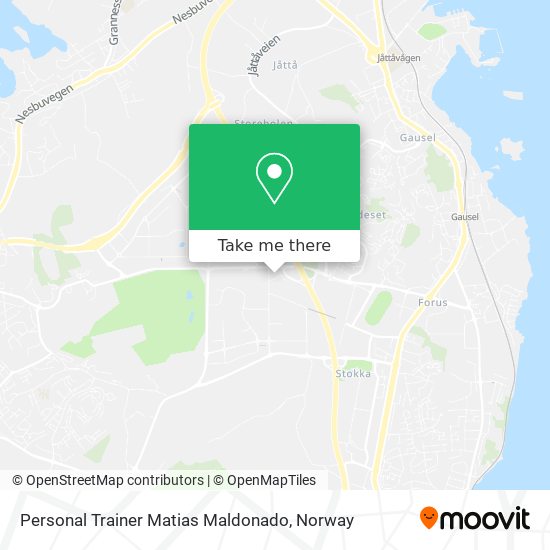 Personal Trainer Matias Maldonado map