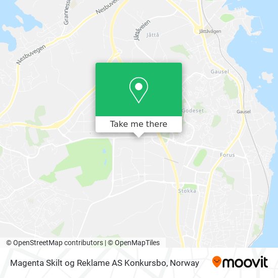 Magenta Skilt og Reklame AS Konkursbo map