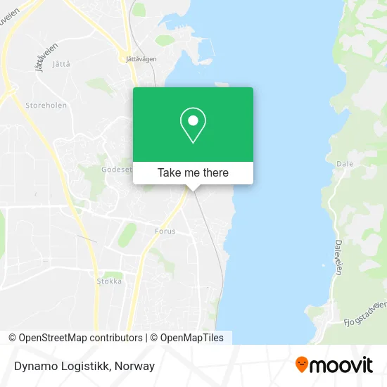 Dynamo Logistikk map