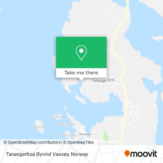 Tanangerbua Øyvind Vassøy map