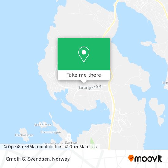 Smolfi S. Svendsen map