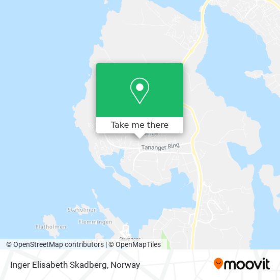 Inger Elisabeth Skadberg map