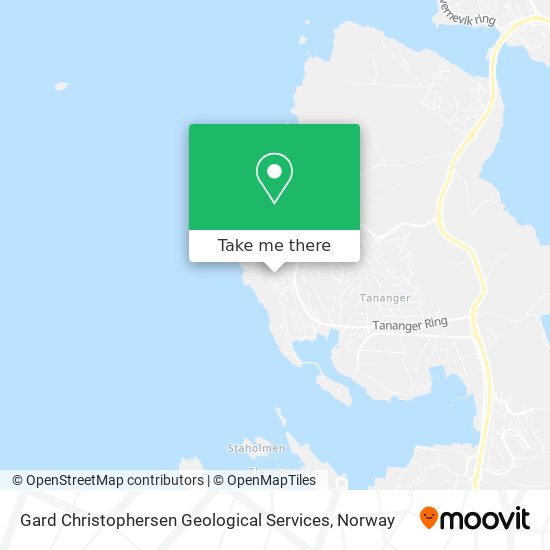 Gard Christophersen Geological Services map