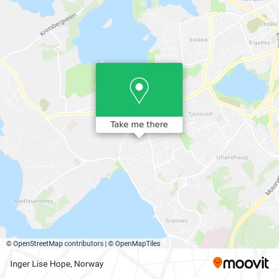 Inger Lise Hope map