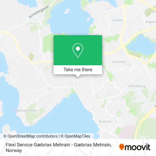 Flexi Service Gæbrias Mehrain - Gæbrias Mehrain map