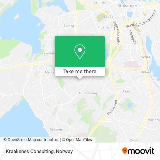 Kraakenes Consulting map