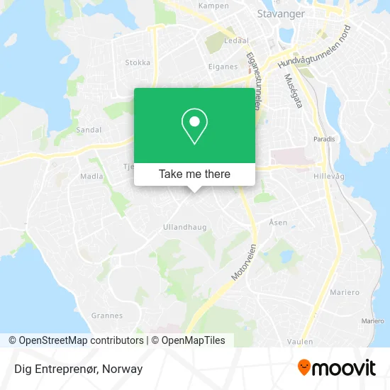 Dig Entreprenør map