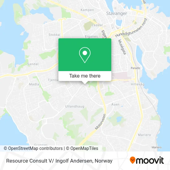Resource Consult V/ Ingolf Andersen map