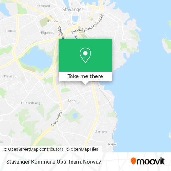 Stavanger Kommune Obs-Team map