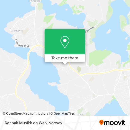 Røsbak Musikk og Web map