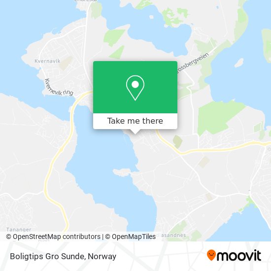 Boligtips Gro Sunde map