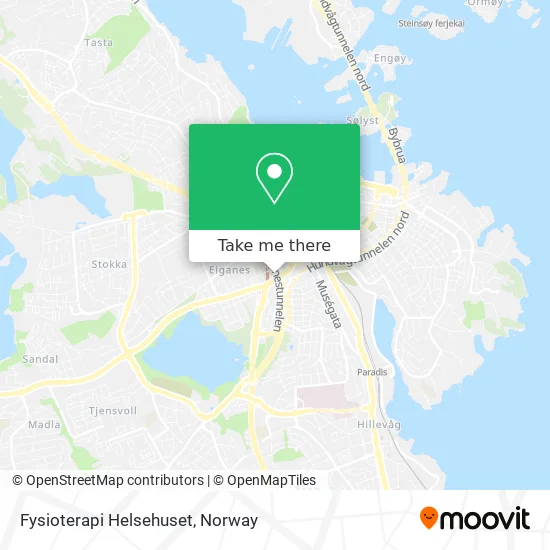 Fysioterapi Helsehuset map