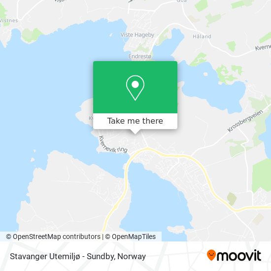 Stavanger Utemiljø - Sundby map