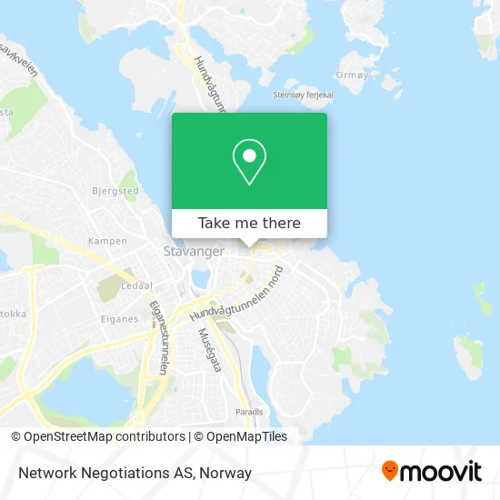 Network Negotiations AS map