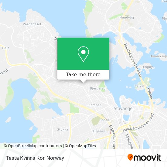 Tasta Kvinns Kor map