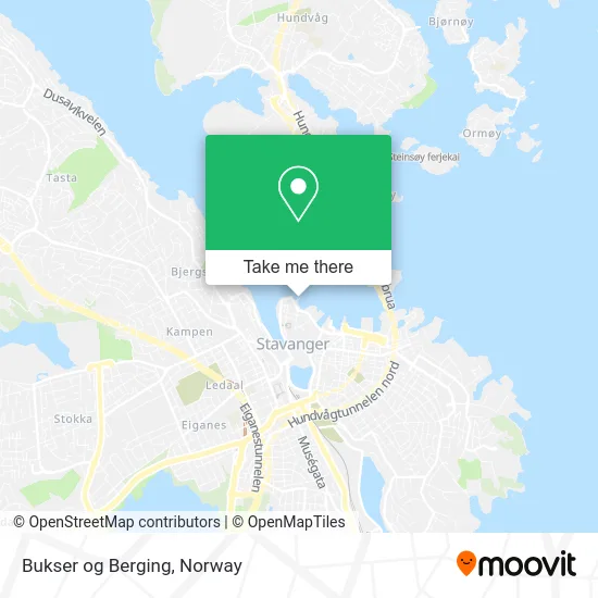 Bukser og Berging map