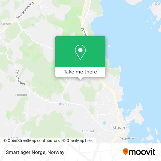 Smartlager Norge map