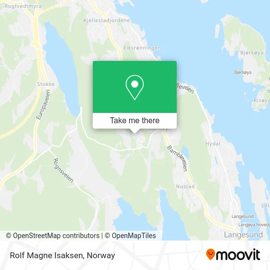 Rolf Magne Isaksen map