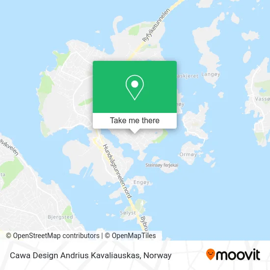 Cawa Design Andrius Kavaliauskas map