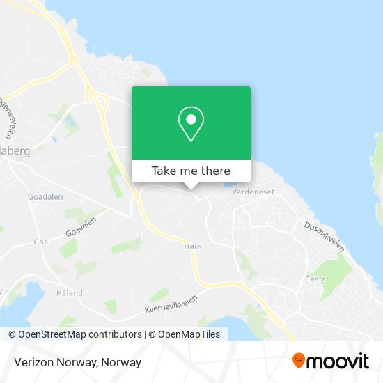 Verizon Norway map