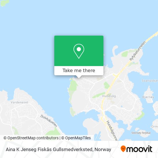 Aina K Jenseg Fiskås Gullsmedverksted map