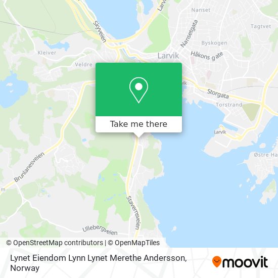 Lynet Eiendom Lynn Lynet Merethe Andersson map