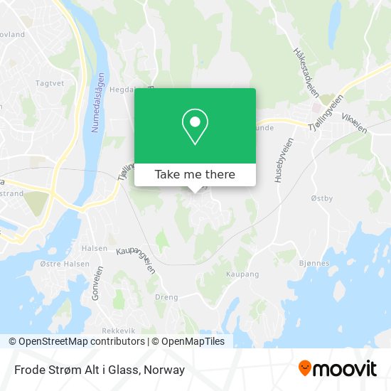 Frode Strøm Alt i Glass map
