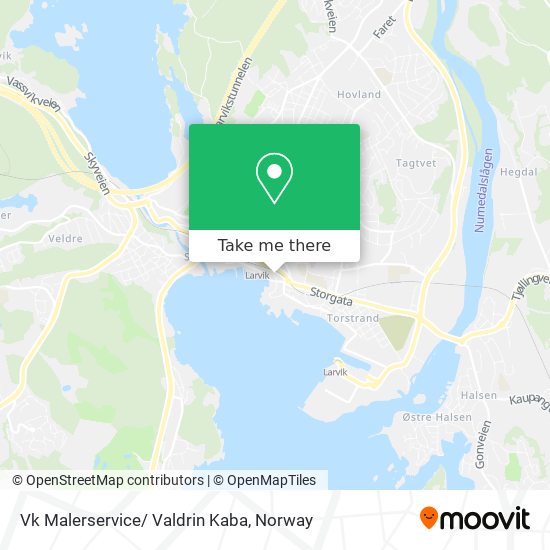 Vk Malerservice/ Valdrin Kaba map
