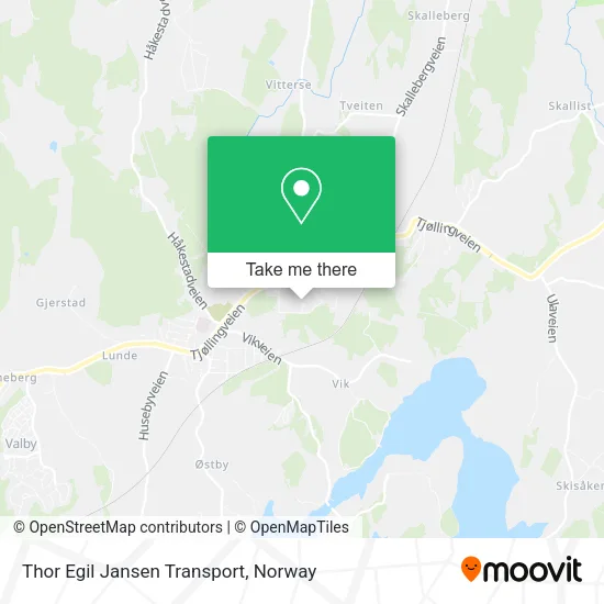 Thor Egil Jansen Transport map