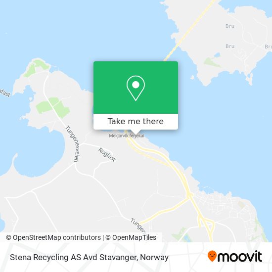 Stena Recycling AS Avd Stavanger map