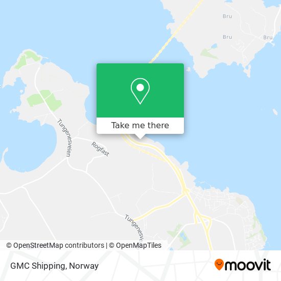 GMC Shipping map