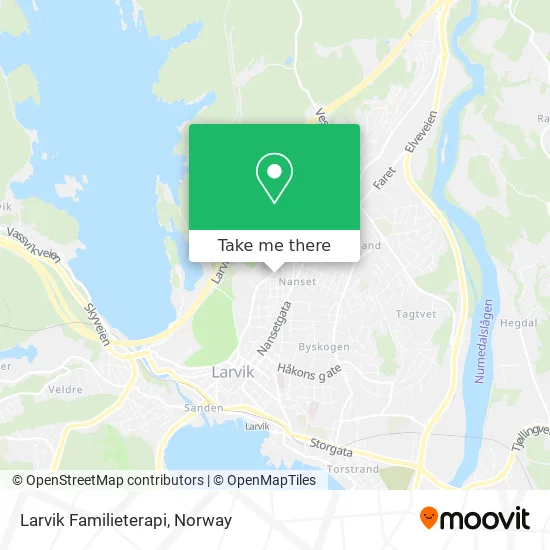 Larvik Familieterapi map