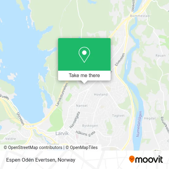 Espen Odén Evertsen map