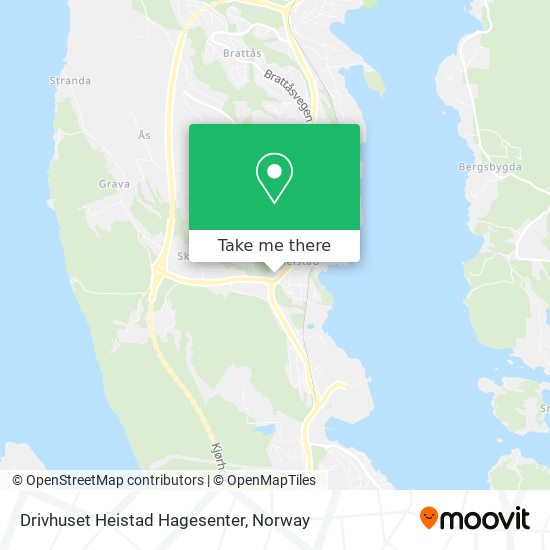 Drivhuset Heistad Hagesenter map