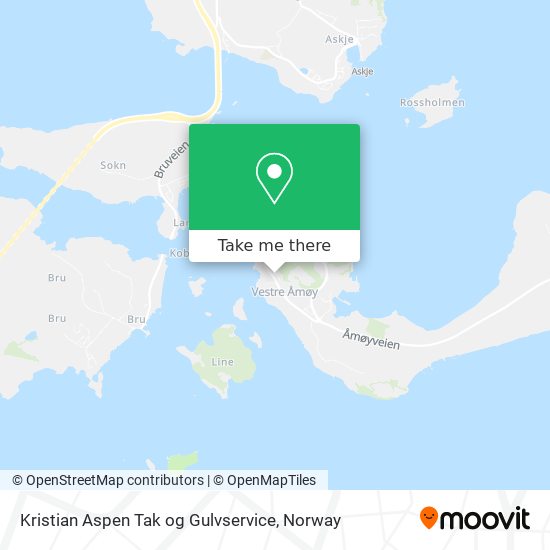 Kristian Aspen Tak og Gulvservice map