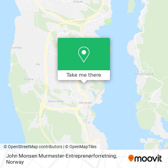 John Monsen Murmester-Entreprenørforretning map