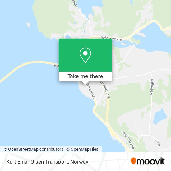 Kurt Einar Olsen Transport map