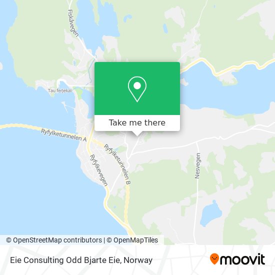 Eie Consulting Odd Bjarte Eie map