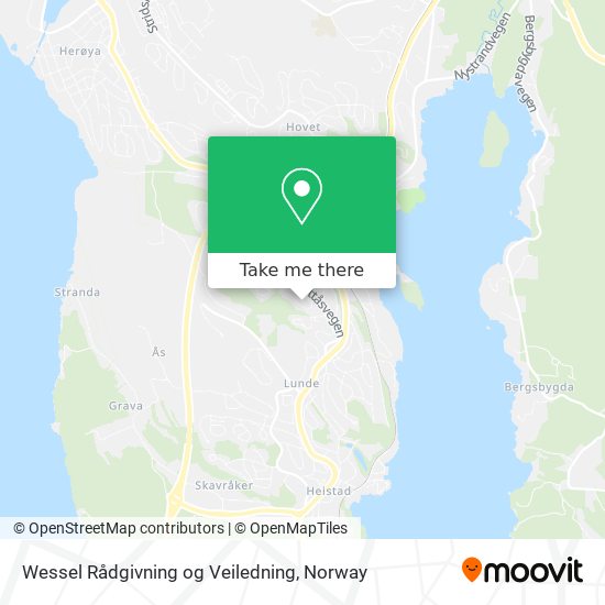 Wessel Rådgivning og Veiledning map