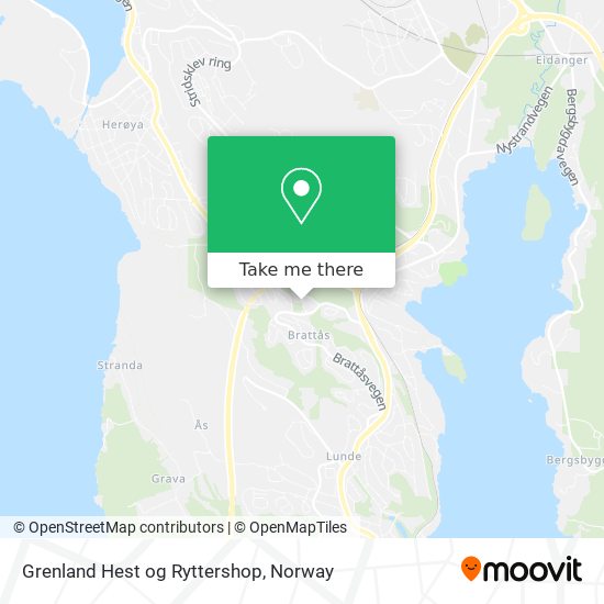 Grenland Hest og Ryttershop map