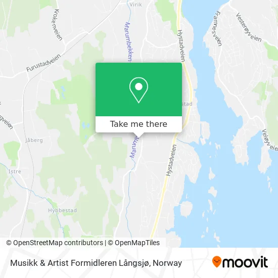 Musikk & Artist Formidleren Långsjø map