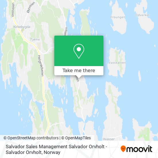 Salvador Sales Management Salvador Orvholt - Salvador Orvholt map